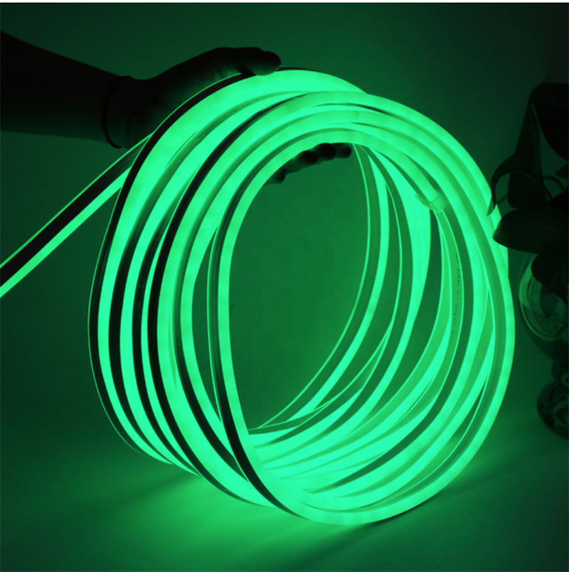 24 Volt LED Flex NEON Light Strip Green LED Neon Flex Light 150 Ft Red  Waterproof Resistant For Home Improvement Outdoor Rope Lighting