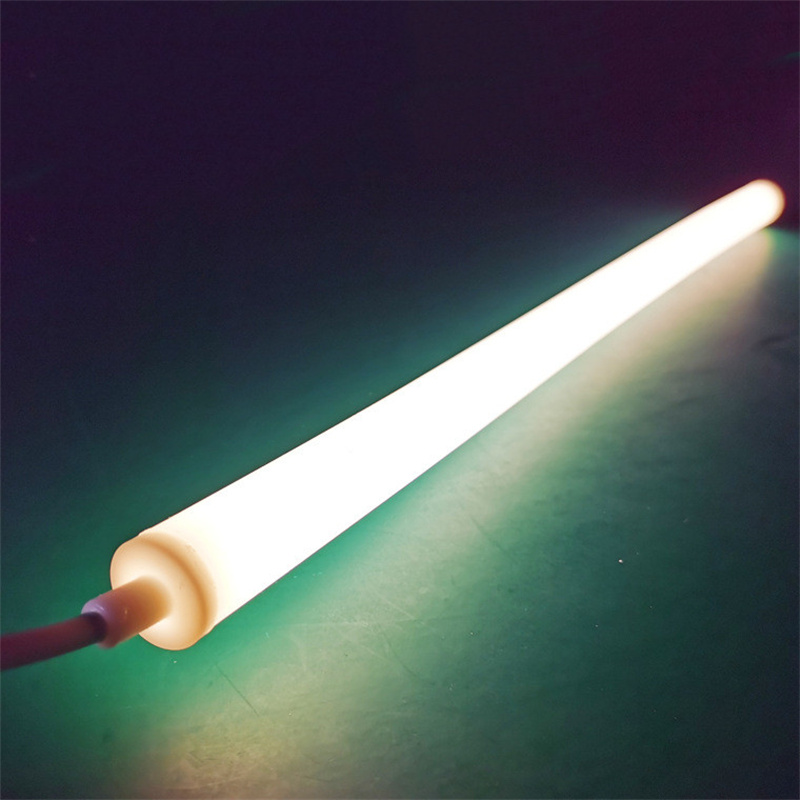 Single Color Round Shape LED 12V 360 Viewing LED Neon Tube Flex Strip  Diameter 25mm 40mm