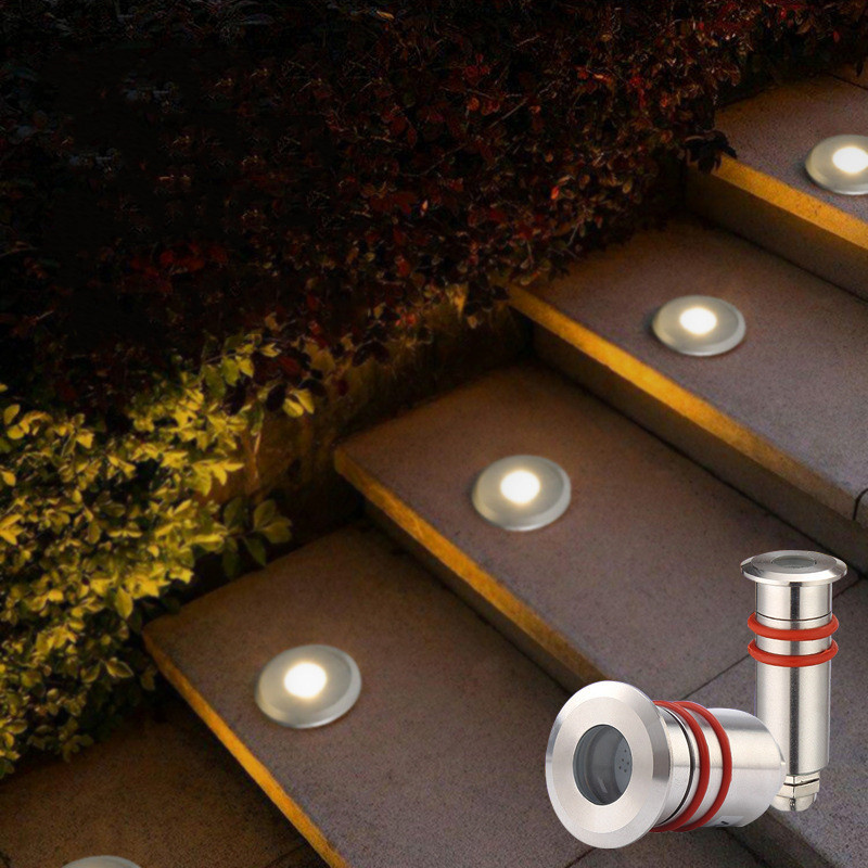 Starlight Effects Mini faretti da incasso a pavimento Faretti a LED per  scale da esterno Luce interrata da esterno