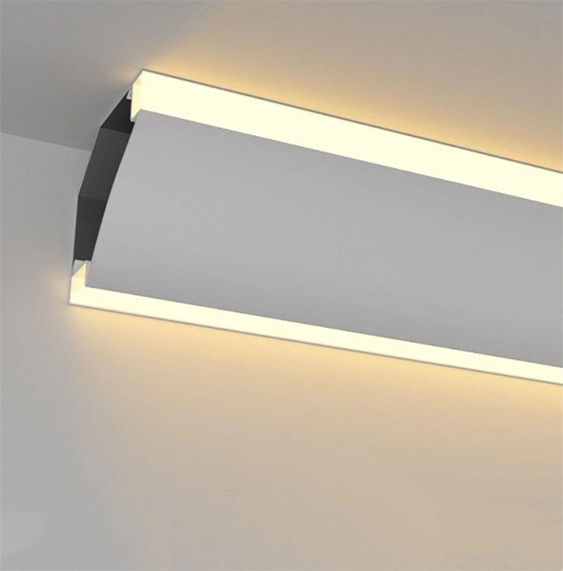 Luminous LED Lights for Gypsum Ceiling Free Soft Channel Corner