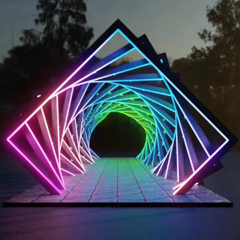 time tunnel led light